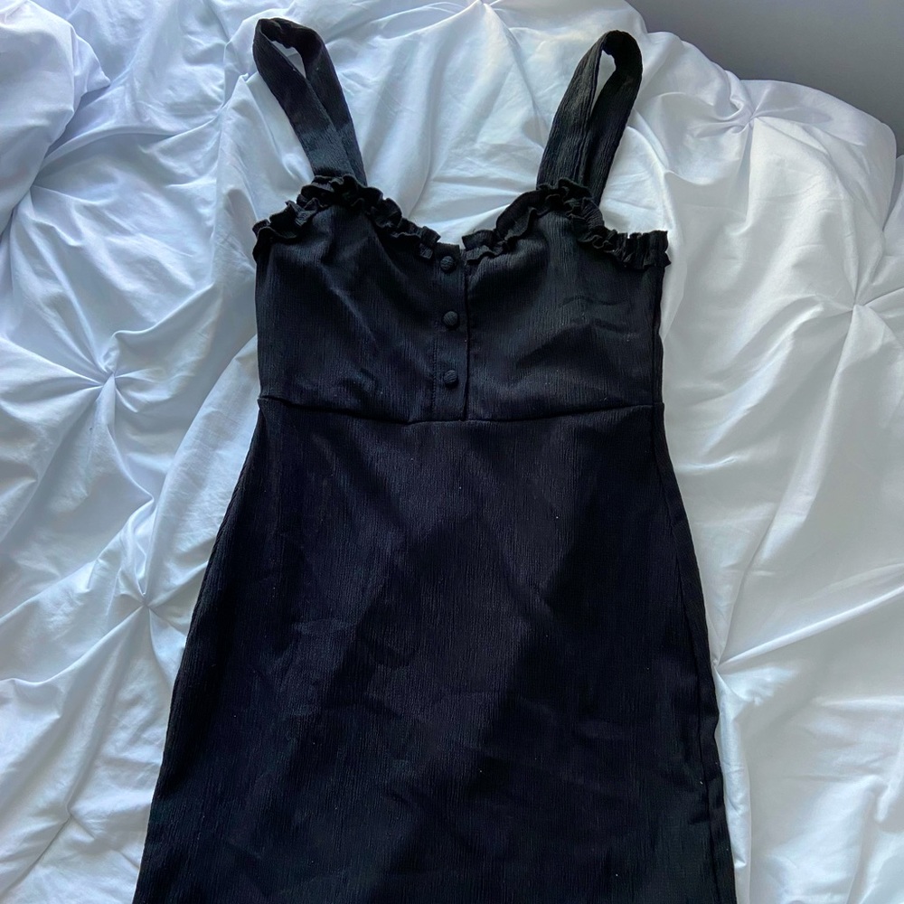 Black Urban Outfitters mini dress. Size Medium.